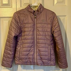 The North Face Kids Lavender Reversible Puffer Jacket
